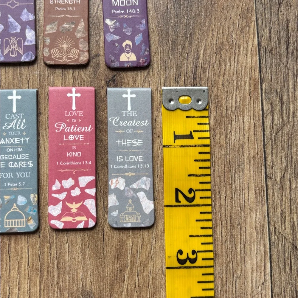 Inspirational Magnetic Bookmarks set of 25 - Picture 3 of 4